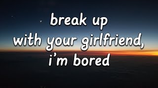 Ariana Grande  break up with your girlfriend im bored REACTION [upl. by Assirrem346]