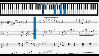 NieR Automata  Kaine Salvation  Piano Sheet [upl. by Ilam]