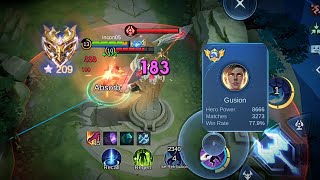 Gusion high iq trick in mythical immortal [upl. by Normand]