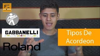 Tipos de Acordeon para Vallenato  FZ academia [upl. by Rojam]