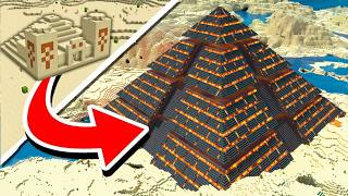 I Transformed Every Minecraft Structure literally [upl. by Yromas]