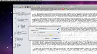 Scrivener 2 Basics  Revision Mode Mac Only [upl. by Arta]