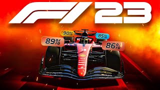 F1 23 Gameplay  No Pitstop 35 Race [upl. by Nahtanoj]