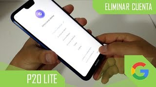 Eliminar Cuenta de Google Huawei P20 Lite [upl. by Holman]