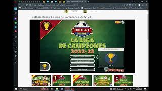 Football Heads La Liga de Campeones 202223 [upl. by Bobbye4]