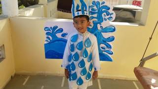 1st prize winner in Fancy Dress Competition🙏 DIY  🙏👍 savewater [upl. by Estell233]