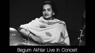 Aaj Phir Gardish E Taqdeer Pe Rona Aaya Begum Akhtar  Rare Ghazal  1958 [upl. by Rekoob]