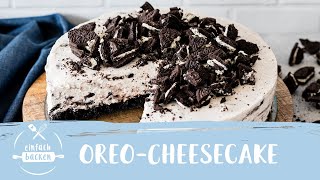 OreoCheesecake – einfach amp ohne Backen  OreoKäsekuchen  Einfach Backen [upl. by Mcmaster]