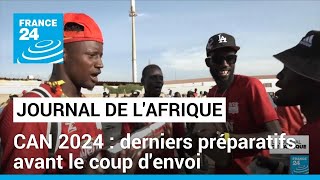 CAN 2024  derniers préparatifs en Côte dIvoire avant le coup denvoi de la compétition [upl. by Halivah3]