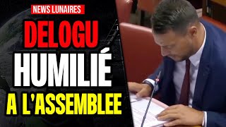 DELOGU HUMILIÉ GALERE A LIRE UN TEXTE EN DIRECTE DEPUTÉ 7K MOIS [upl. by Aidyl]