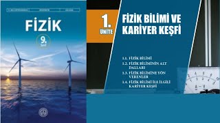 9Sınıf MEB Fizik Kitabı Konu Anlatımı11 Fizik Biliminin Diğer Disiplinlerle İlişkisisayfa 1219 [upl. by Aihcrop]