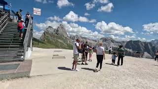 Seceda in the Dolomites Italy in Aug 14th 2023 [upl. by Styles]