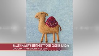 See The Salley Mavor’s Bedtime Stitches Exhibit At The Upcountry History Museum Now [upl. by Buzz]