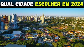 As 10 Melhores Cidades para Morar no Brasil em 2024 [upl. by Hulbig]