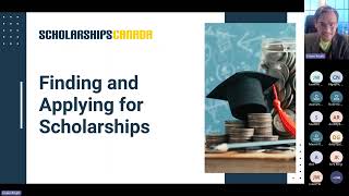 ScholarshipsCanada Webinar Finding and Applying for Scholarships [upl. by Harmaning632]