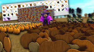 BUYING AND STOCKING UP THE BLOXBURG HALLOWEEN ITEMS [upl. by Kreg]