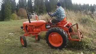 Allis chalmers D270 Diesel Vm1957 Finnish [upl. by Ahsenauj]