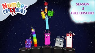 Numberblocks Differences 🎭  Season 5 Full Episode 1  Learn to Count [upl. by Opal]