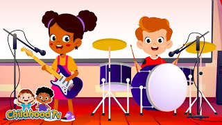 Professions  Song About Jobs for Kids  Learning and Exploring  Kids Songs by ChildhoodTV [upl. by Ekenna]