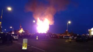 Bonfire in Newtownards [upl. by Aneel]