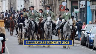 Lilliesleaf Rideout  Hawick Common Riding 2024 [upl. by Sosthena]