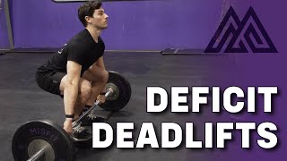 How to Perform a Deficit Deadlift [upl. by Cleve]