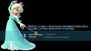 The Vegan Song  Grace Petrie  Lyrics Spanish  Ft Yoshi Rosalina Peach Luigi Wario amp others [upl. by Alyek]