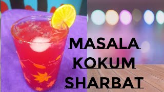 Masala Kokum Sharbat How to make Kokum Sharbat Super Healthy Summer special Drink Ramdan special [upl. by Ammeg]