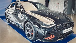 2022 Hyundai Sonata N Line The Black 50 limited edition ExteriorampInterior First Look4K [upl. by Atnahsal]