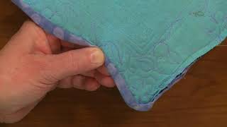 Hidden Slip Stitch for Bindings and Applique [upl. by Omora]