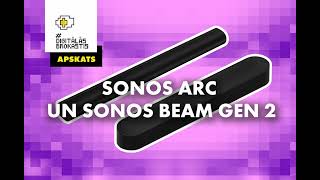 quotSonos Arcquot vs quotBeam Genquot 2 skaņas sistēmu apskats [upl. by Tabber]