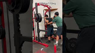 New Squat Pr 365lbs [upl. by Adnot622]