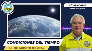 CONDICIONES DEL TIEMPO PARA HOY MIÉRCOLES 04 DE SEPTIEMBRE DE 2024 [upl. by Dylane112]