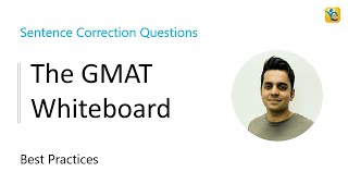 Sentence Correction on the GMAT Whiteboard [upl. by Fitzsimmons]