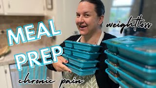 Meal Prep  Simplifying for Chronic Pain  Weightloss  Wellness Wednesday [upl. by Hairym]