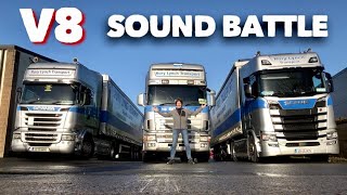 Battle of The SCANIA V8s Which Sounds Best Test Drive 164L  R 560  S 580 [upl. by Arenat]