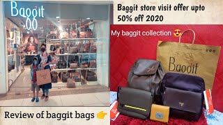 Baggit bag haul 2020 My baggit bags collection 😍 review sling bag  wallet  back pack [upl. by Adnolrehs]