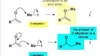 Chemistry Vignettes Alkylation of enolates [upl. by Ayotnom58]