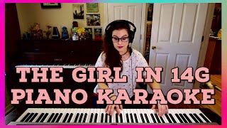 The Girl in 14G Piano Accompaniment Karaoke TesoriScanlanChenoweth [upl. by Dnomad227]