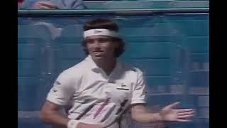 US Open 1988 QF Wilander vs ESanchez [upl. by Androw976]