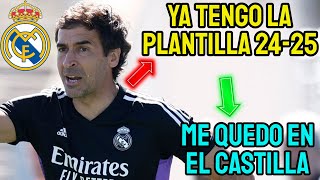 RAUL CONFIRMA QUE SE QUEDA EN EL CASTILLA Y TIENE CLARA LA PLANTILLA DE LA SIGUIENTE TEMPORADA [upl. by Sikleb]