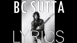 BC Sutta with LYRICS  The Zeest Band Official Released Song [upl. by Dinan]