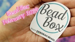 Whats in Bead Box February 2024 box [upl. by Fry]