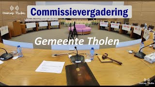 Vergadering Commissie Ruimte  23 september 2024  Omroep Tholen [upl. by Dedra429]