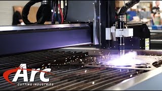 Hypertherm XPR300 on Arcs Plasma Cutting Machine [upl. by Attenahs151]