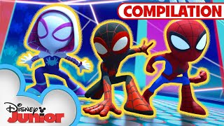 The Best of Season 1  Marvels Spidey and his Amazing Friends  disneyjunior [upl. by Ikcir]