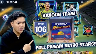 AKU BIKIN TEAM FULL PEMAIN RETRO STARS HABISKAN 850 JUTA KOIN amp TEST GP NYA DI RANK  FC MOBILE 24 [upl. by Janella753]