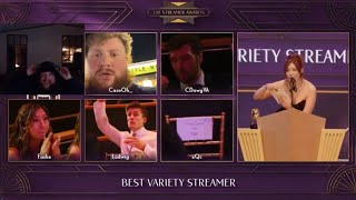 CASEOH Wins Best Variety Streamer of the Year [upl. by Refanej999]