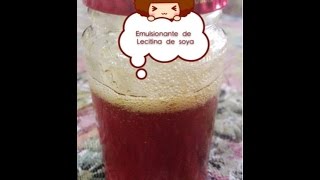 Como preparar la Lecitina de Soya como emulsionante para cremas [upl. by Eriuqs313]