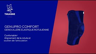 THUASNE  GenuPro Comfort  genouillère élastique rotulienne [upl. by Tersina646]